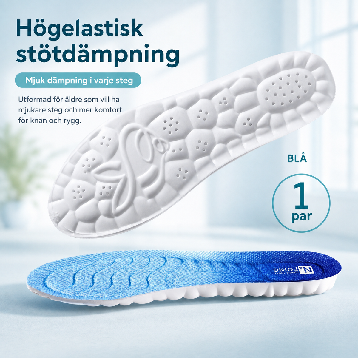 Ortopediska Stödsulor – Avlastning för Knä & Rygg