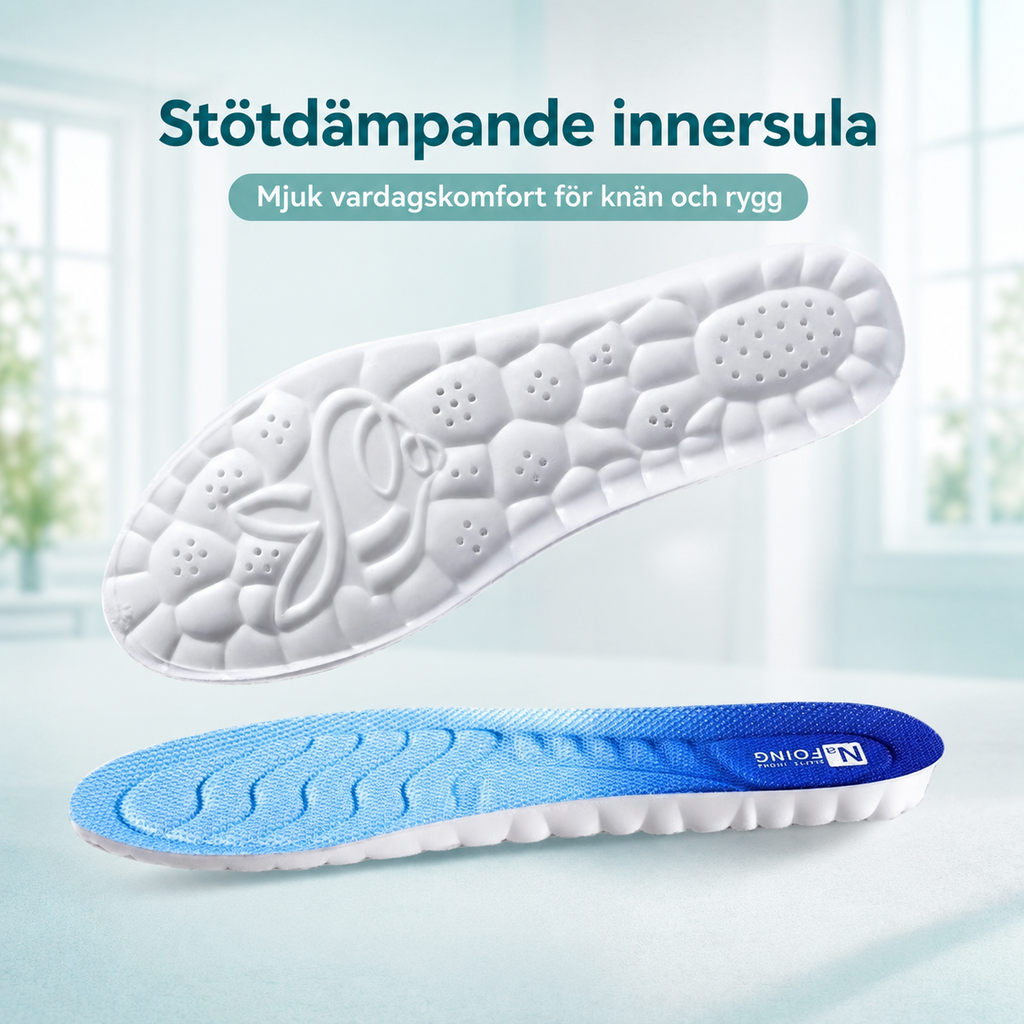 Ortopediska Stödsulor – Avlastning för Knä & Rygg